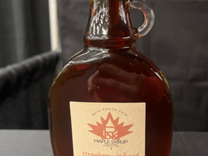Strawberry Infused Maple Syrup