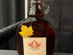 Blueberry Infused Maple Syrup